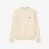 Pull à col rond en laine tricotée torsadée pour homme Pull à col rond en laine tricotée torsadée pour homme