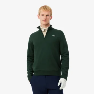 Pull coupe-vent à fermeture éclair 1/4 pour homme en matière de Golf