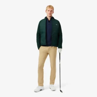 Pull coupe-vent à fermeture éclair 1/4 pour homme en matière de Golf
