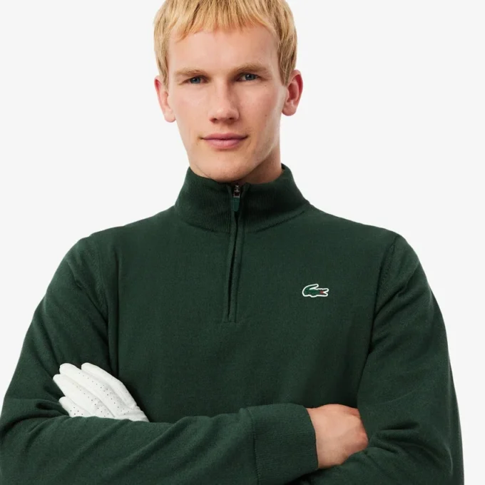 Pull coupe-vent à fermeture éclair 1/4 pour homme en matière de Golf Pull coupe-vent à fermeture éclair 1/4 pour homme en matière de Golf