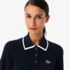 Pull de golf à col polo et manches courtes pour femme Pull de golf à col polo et manches courtes pour femme