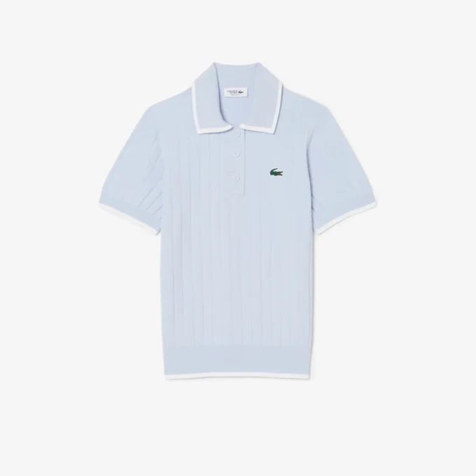 Pull de golf à col polo et manches courtes pour femme Pull de golf à col polo et manches courtes pour femme