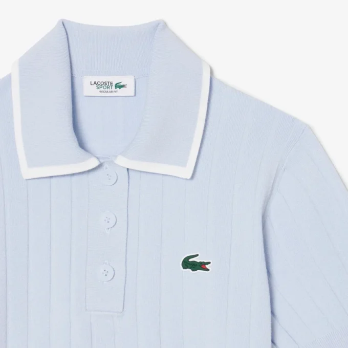 Pull de golf à col polo et manches courtes pour femme Pull de golf à col polo et manches courtes pour femme