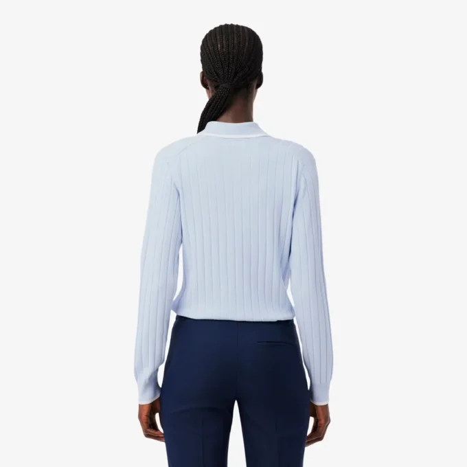Pull de golf stretch à col polo pour femme Pull de golf stretch à col polo pour femme