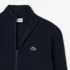 Pull de Golf zippé en maille côtelée pour homme Pull de Golf zippé en maille côtelée pour homme