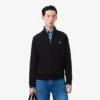 Pull en coton à col montant et fermeture éclair pour homme Pull en coton à col montant et fermeture éclair pour homme