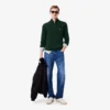 Pull en coton à col montant et fermeture éclair pour homme Pull en coton à col montant et fermeture éclair pour homme