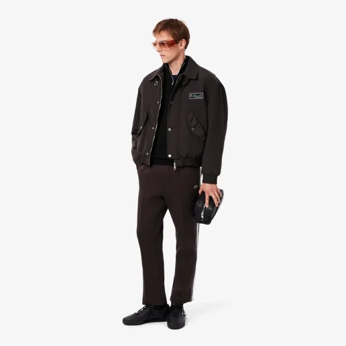 Pull en coton à col montant et fermeture éclair pour homme Pull en coton à col montant et fermeture éclair pour homme