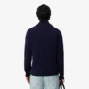 Pull en coton à col montant et fermeture éclair pour homme Pull en coton à col montant et fermeture éclair pour homme
