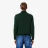 Pull en coton à col montant et fermeture éclair pour homme Pull en coton à col montant et fermeture éclair pour homme
