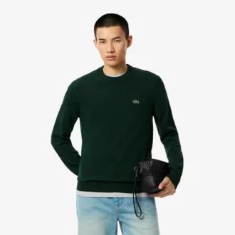 Pull en coton à col rond pour homme