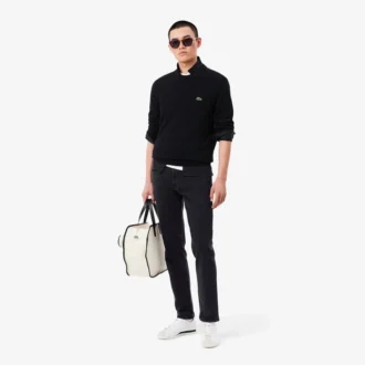 Pull en coton à col rond pour homme