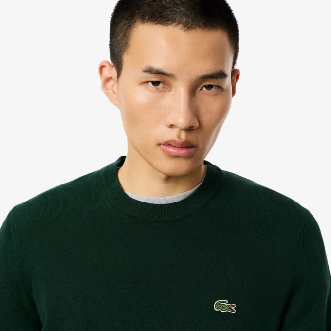 Pull en coton à col rond pour homme Pull en coton à col rond pour homme