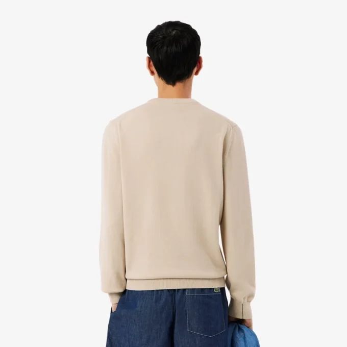 Pull en coton à col rond pour homme Pull en coton à col rond pour homme