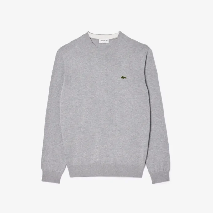 Pull en coton à col rond pour homme Pull en coton à col rond pour homme