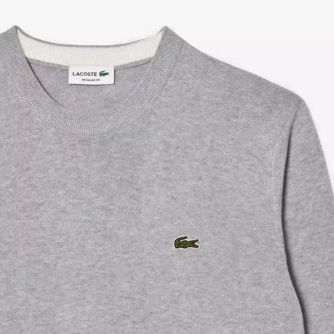 Pull en coton à col rond pour homme Pull en coton à col rond pour homme