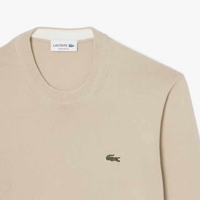 Pull en coton à col rond pour homme Pull en coton à col rond pour homme