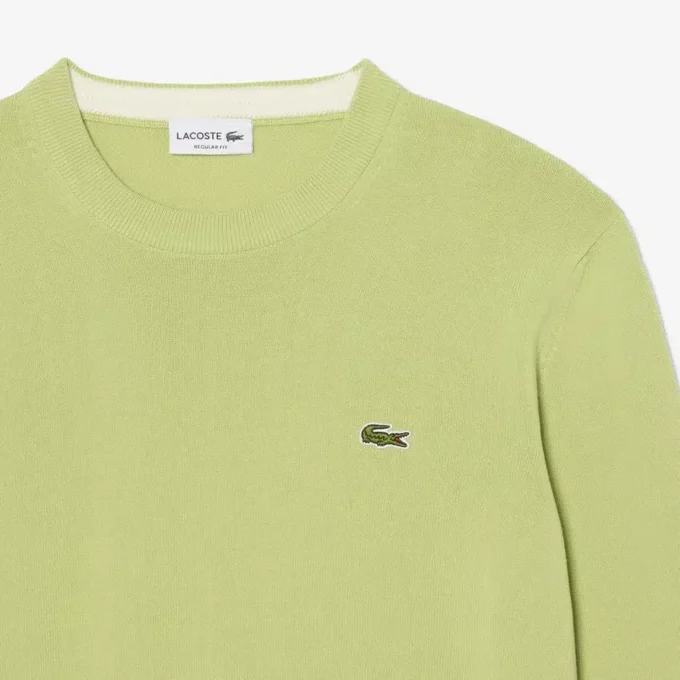 Pull en coton à col rond pour homme Pull en coton à col rond pour homme