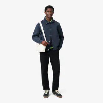 Pull en coton à mailles torsadées pour homme