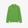 Pull en coton à mailles torsadées pour homme Pull en coton à mailles torsadées pour homme