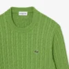 Pull en coton à mailles torsadées pour homme Pull en coton à mailles torsadées pour homme