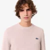 Pull en coton pour homme avec motif crocodile Pull en coton pour homme avec motif crocodile