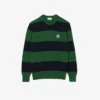 Pull en jersey de coton rayé pour homme Pull en jersey de coton rayé pour homme