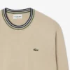 Pull en jersey de coton rayé pour homme Pull en jersey de coton rayé pour homme