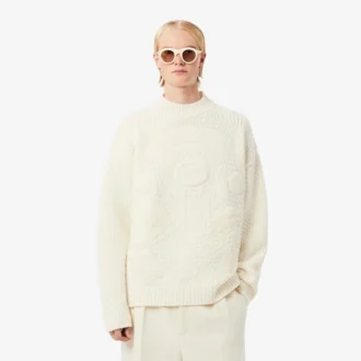 Pull en laine avec écusson brodé Runway