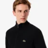 Pull en laine à col montant et fermeture éclair pour homme Pull en laine à col montant et fermeture éclair pour homme