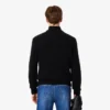 Pull en laine à col montant et fermeture éclair pour homme Pull en laine à col montant et fermeture éclair pour homme
