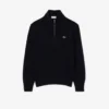 Pull en laine à col montant et fermeture éclair pour homme Pull en laine à col montant et fermeture éclair pour homme