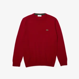 Pull en laine à col rond pour homme Pull en laine à col rond pour homme