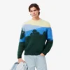Pull en laine d’alpaga Landscape pour homme Pull en laine d’alpaga Landscape pour homme