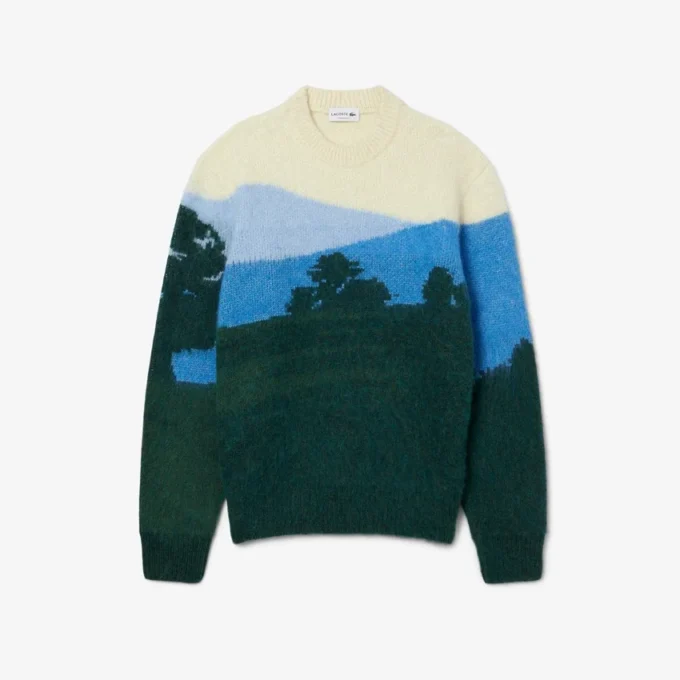Pull en laine d’alpaga Landscape pour homme Pull en laine d’alpaga Landscape pour homme