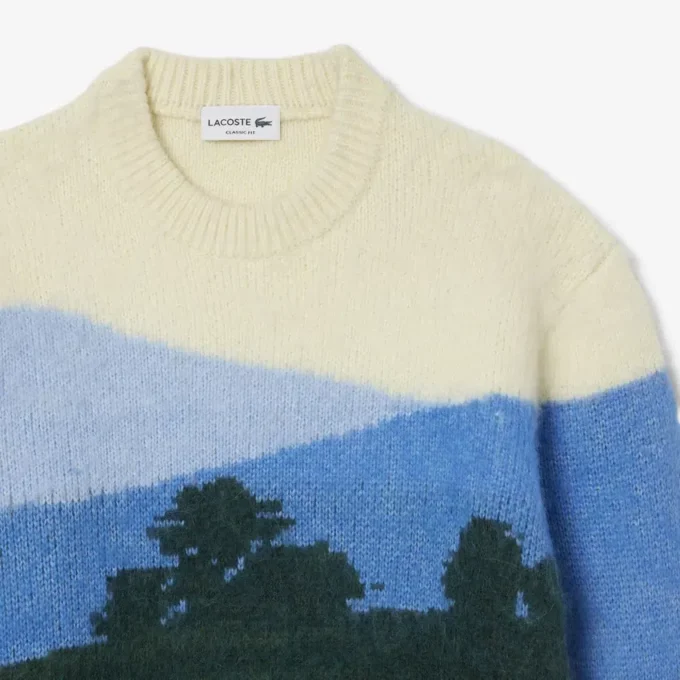 Pull en laine d’alpaga Landscape pour homme Pull en laine d’alpaga Landscape pour homme