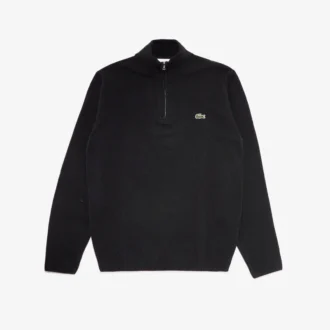 Pull en laine à demi-zip pour homme