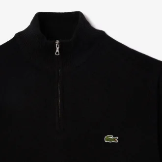 Pull en laine à demi-zip pour homme