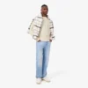 Pull en laine effet patchwork coupe décontractée pour homme Pull en laine effet patchwork coupe décontractée pour homme