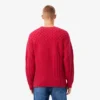 Pull en laine effet patchwork coupe décontractée pour homme Pull en laine effet patchwork coupe décontractée pour homme