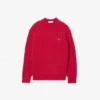 Pull en laine effet patchwork coupe décontractée pour homme Pull en laine effet patchwork coupe décontractée pour homme