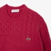 Pull en laine effet patchwork coupe décontractée pour homme Pull en laine effet patchwork coupe décontractée pour homme