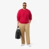 Pull en laine effet patchwork coupe décontractée pour homme Pull en laine effet patchwork coupe décontractée pour homme