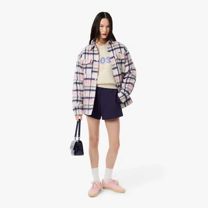 Pull en laine intarsia pour femme Pull en laine intarsia pour femme