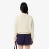 Pull en laine intarsia pour femme Pull en laine intarsia pour femme