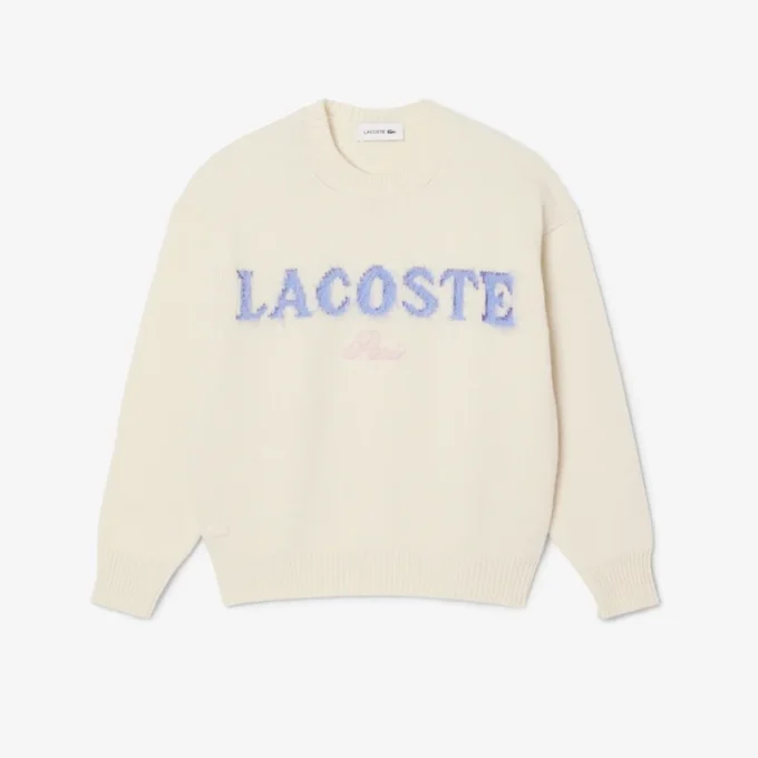 Pull en laine intarsia pour femme Pull en laine intarsia pour femme