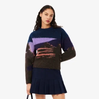 Pull en laine Landscape pour femme