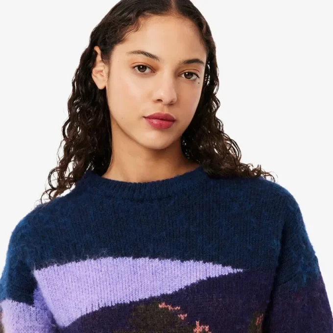 Pull en laine Landscape pour femme Pull en laine Landscape pour femme