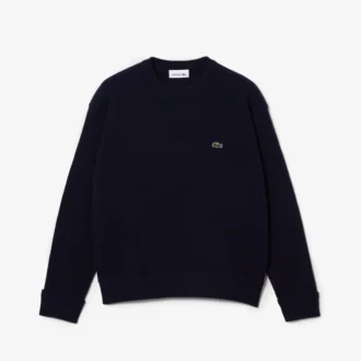 Pull en laine à mailles mousse coupe ample pour femme