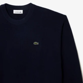 Pull en laine à mailles mousse coupe ample pour femme
